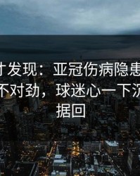 到最后才发现：亚冠伤病隐患一传出，越想越不对劲，球迷心一下沉了｜数据回